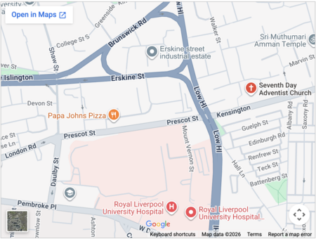 Liverpool Central Location